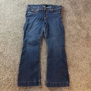 Source of Wisdom Jeans Size 2 Pull On Jegging Dark Blue Women